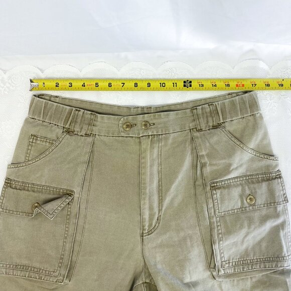 VTG Trail Designs Brand Men's Hiking Cargo Pants Tactical Khaki TP814 34x32 - Picture 9 of 10